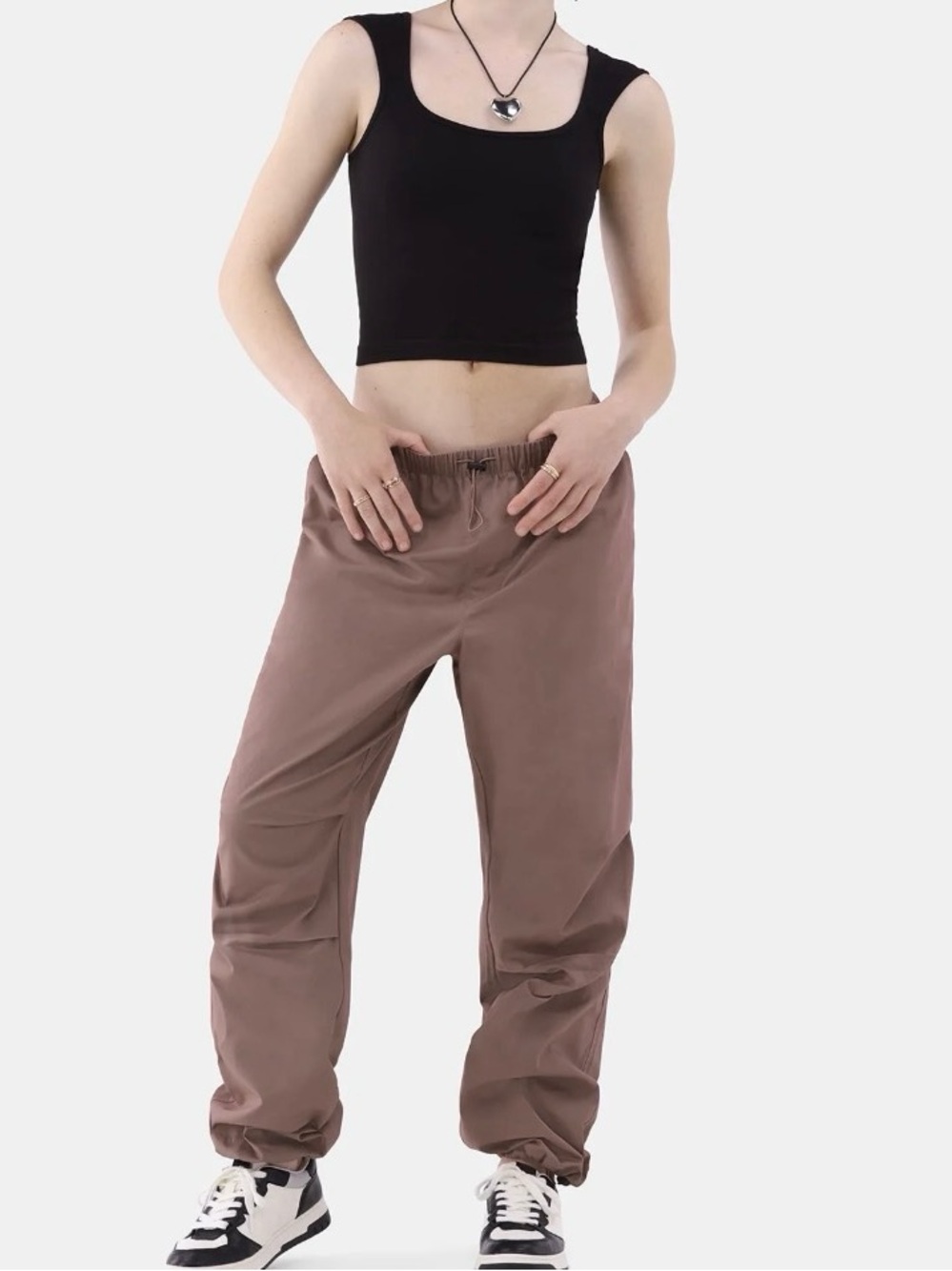 No Boundaries Track Joggers in Twilight Mauve